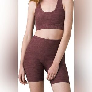 NWT - PrAna - Kimble High Rise Stretch Biker Shorts‎